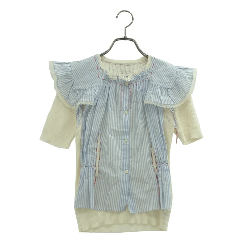 Maison Margiela / メゾンマルジェラ | 2021SS | ニット_半袖 S51HA1087 | XS | レディース