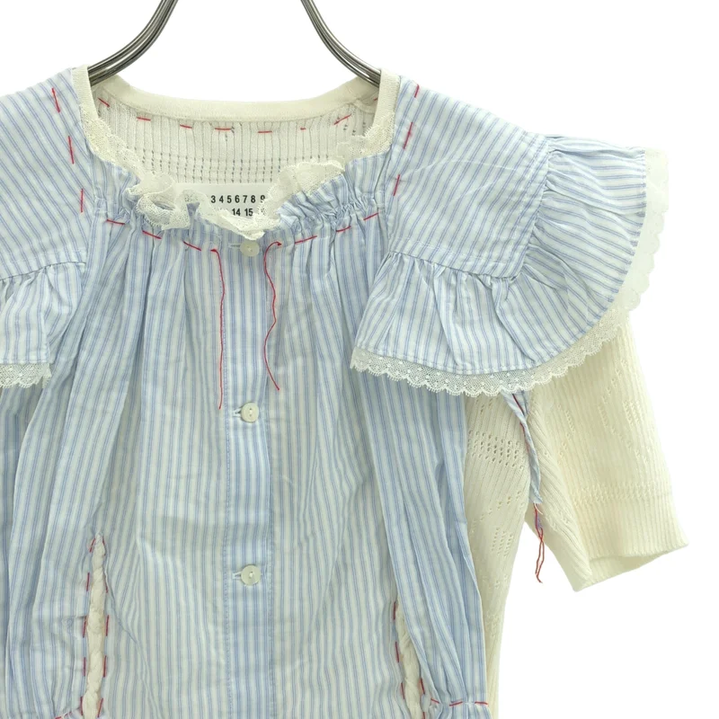 Maison Margiela / メゾンマルジェラ | 2021SS | ニット_半袖 S51HA1087 | XS | レディース