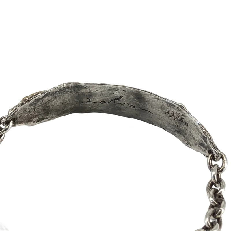 iolom / イオロム | Melt Plate Bracelet シルバー ブレスレット |