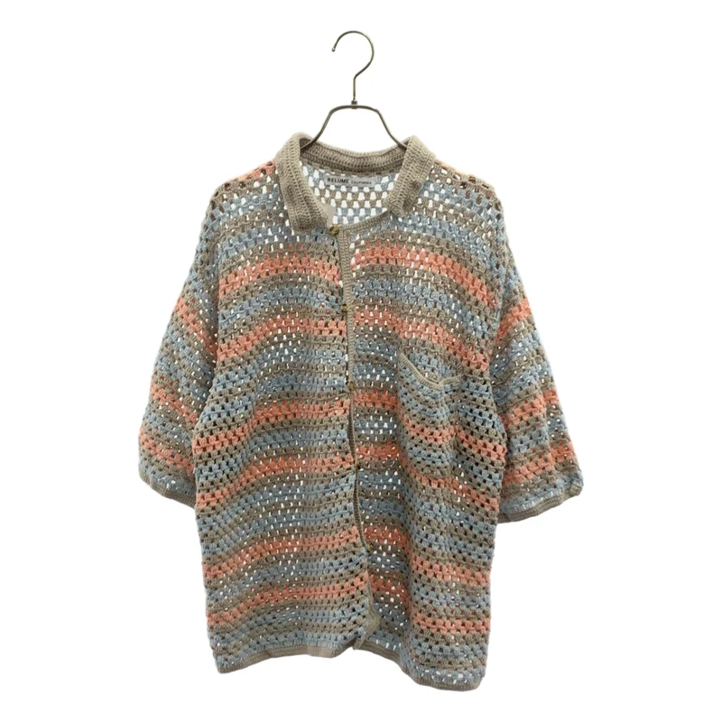 JOURNAL STANDARD relume / ジャーナルスタンダードレリューム | 2023SS | CALIFORNIA / BORDER / クロシェアミ ニット カーディガン | L | レディース