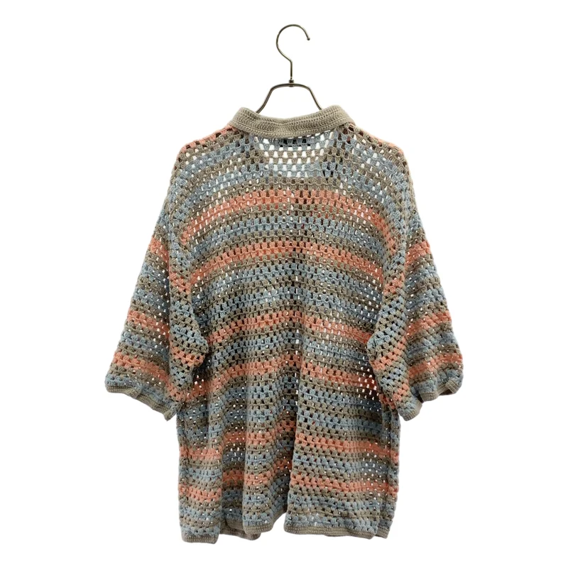 JOURNAL STANDARD relume / ジャーナルスタンダードレリューム | 2023SS | CALIFORNIA / BORDER / クロシェアミ ニット カーディガン | L | レディース