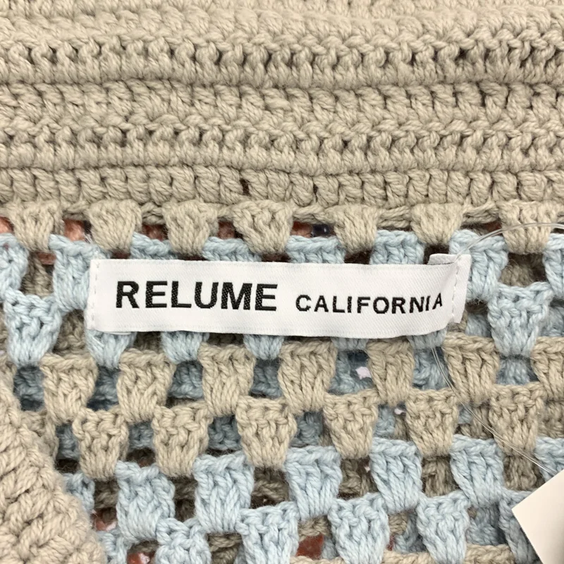 JOURNAL STANDARD relume / ジャーナルスタンダードレリューム | 2023SS | CALIFORNIA / BORDER / クロシェアミ ニット カーディガン | L | レディース