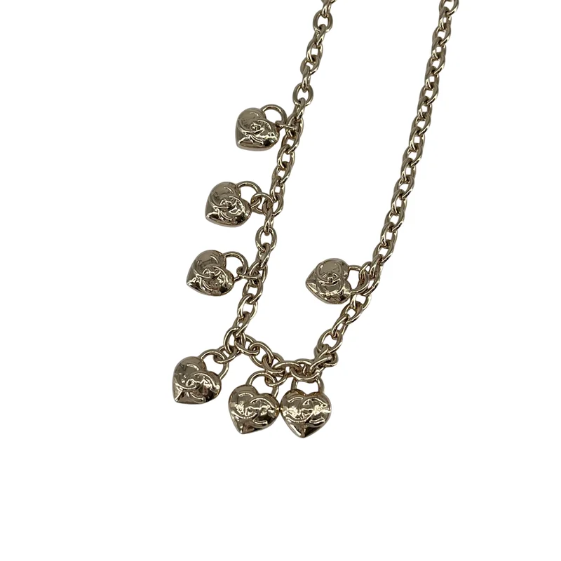 CHANEL / シャネル | ココマーク ハート チェーンネックレス |