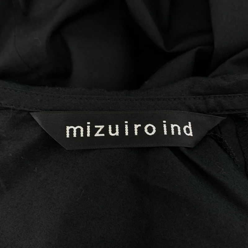 mizuiroind / ミズイロインド | 丸襟 コクーンワイドワンピース |