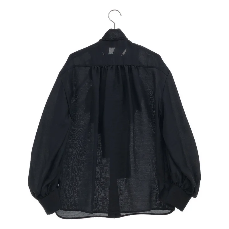 UNITED ARROWS / ユナイテッドアローズ | オーガンジーフリルボウタイブラウス シャツ |