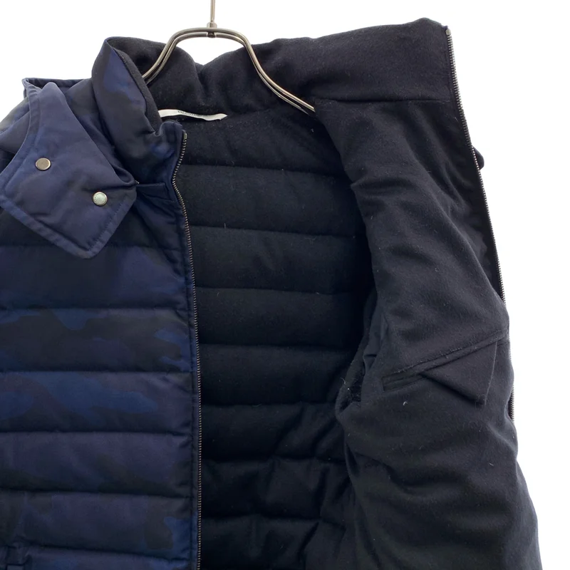 VALENTINO / ヴァレンティノ | カシミヤ混 カモフラージュ ダウンジャケット | 46 | メンズ