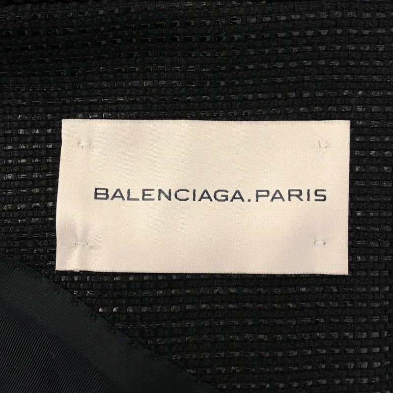 BALENCIAGA / バレンシアガ | 2008AW | コットン レーヨン混 ツイード