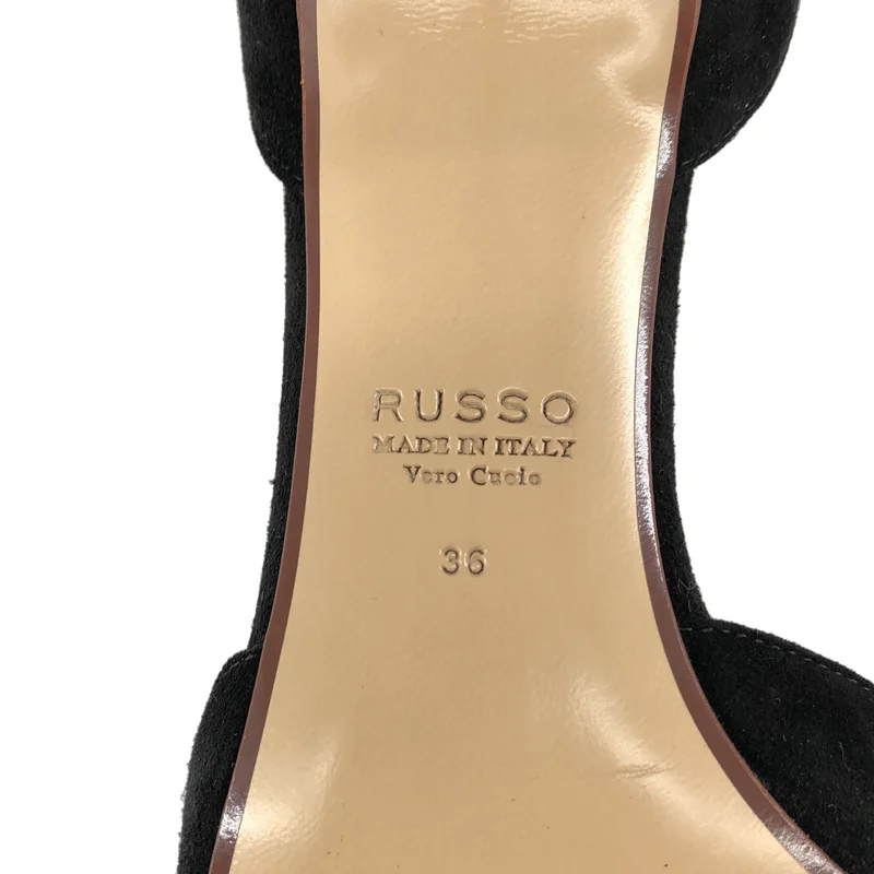 FRANCESCO RUSSO / フランチェスコルッソ | スエード ポインテッドトゥ パンプス | 36 | レディース