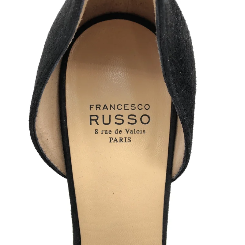 FRANCESCO RUSSO / フランチェスコルッソ | スエード ポインテッドトゥ パンプス | 36 | レディース