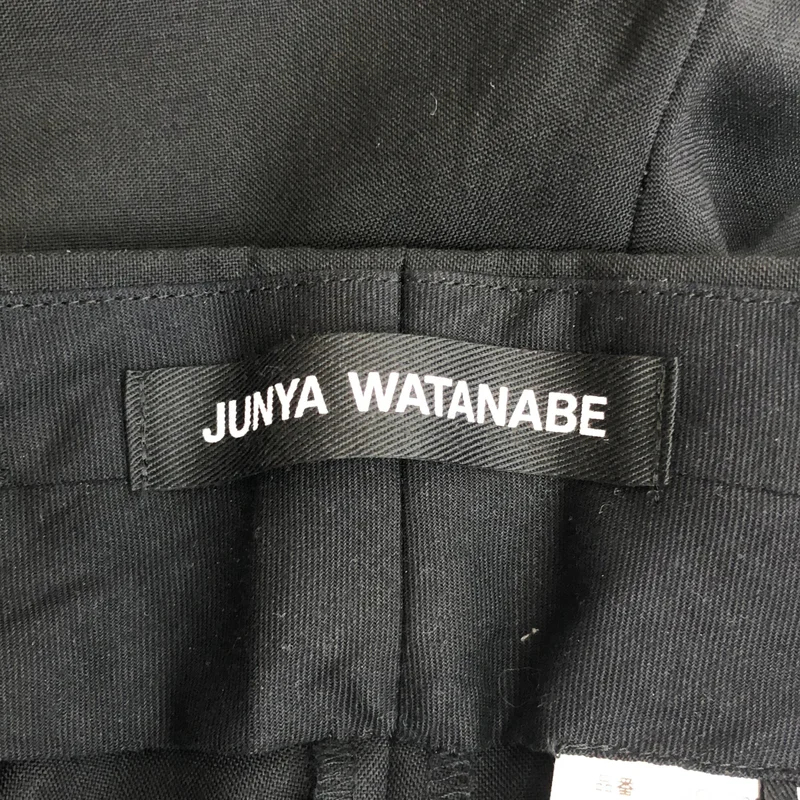 JUNYA WATANABE / ジュンヤワタナベ | 2025SS | ウール タック ワイド パンツ JO-P006 | L | メンズ