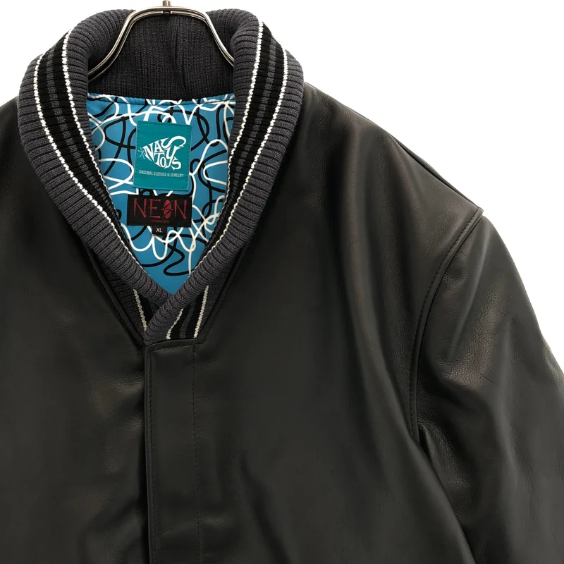 NASTOYS / ナストイズ | 2024AW | × CxTxM / Leather Pharaoh Jacket Product by NEON Leather Garment レザーファラオジャケット | XL | メンズ