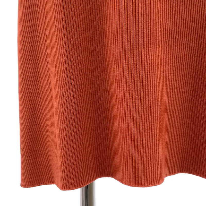 CFCL / シーエフシーエル | PORTRAIT SHORT SLEEVE DRESS / リブ ハイネック ワンピース | 1 | レディース