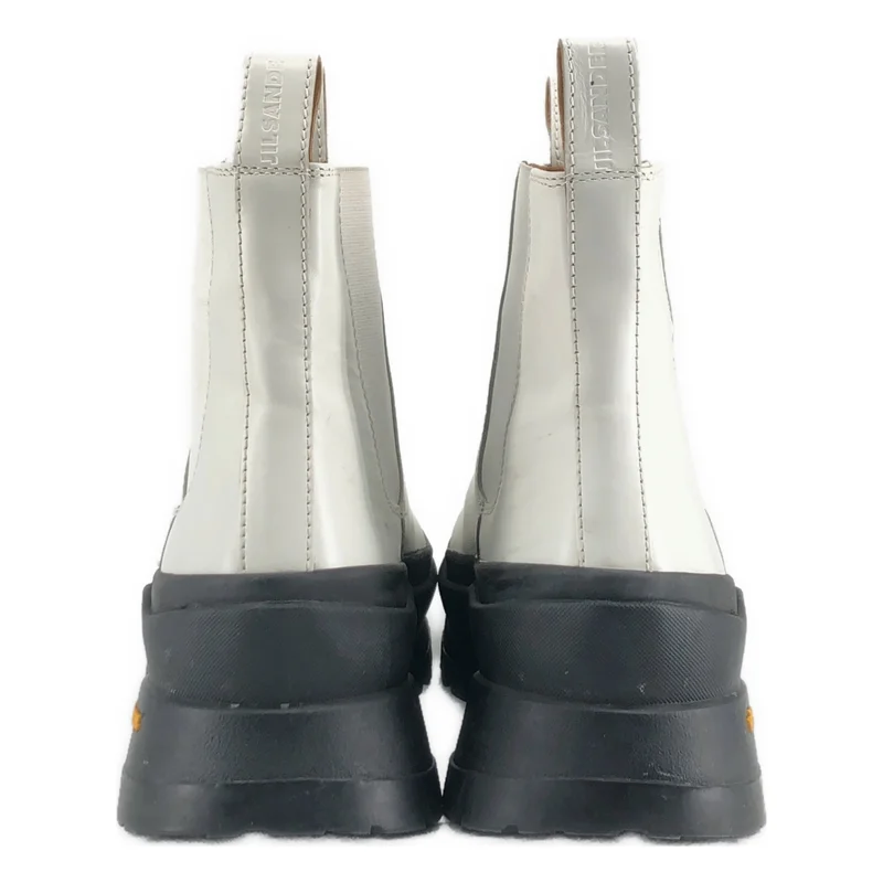 JIL SANDER / ジルサンダー | Vibram サイドゴア ショートブーツ | 38 | レディース