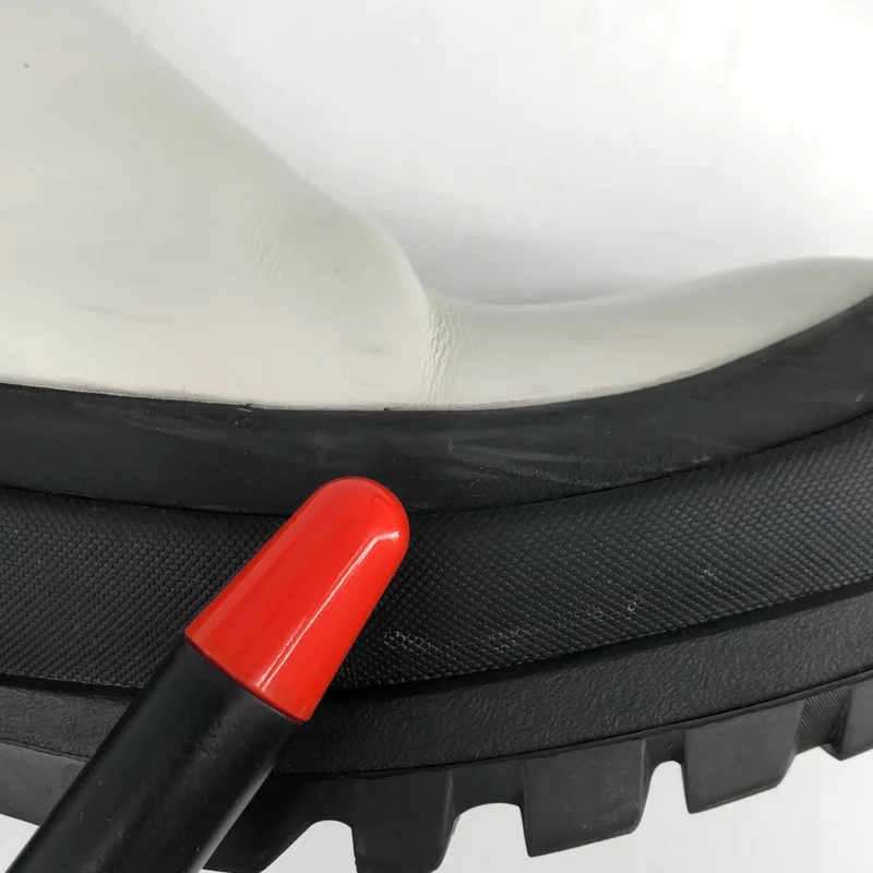 JIL SANDER / ジルサンダー | Vibram サイドゴア ショートブーツ | 38 | レディース