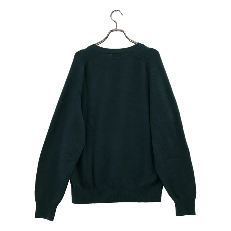 steven alan / スティーブンアラン | MULE SADDLE SHOULDER CREW NECK KNIT-LOOSE / ウール サドルショルダー ルーズフィット クルーネックニット | S | メンズ