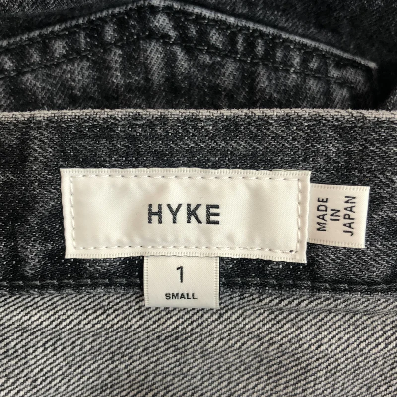 HYKE / ハイク | タック ワイドデニムパンツ | 1 | レディース