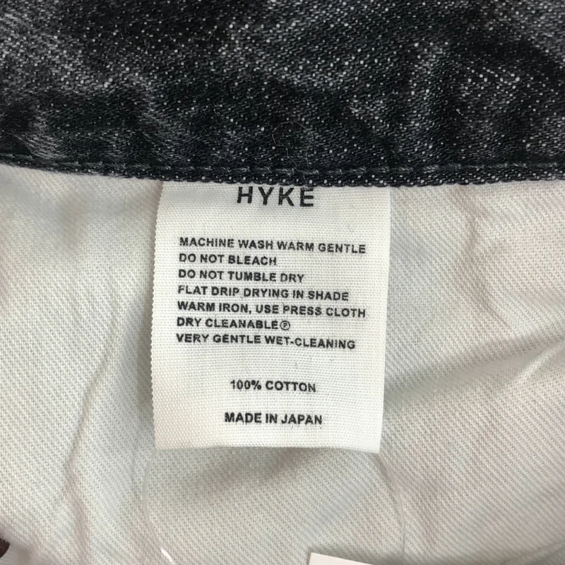HYKE / ハイク | タック ワイドデニムパンツ | 1 | レディース