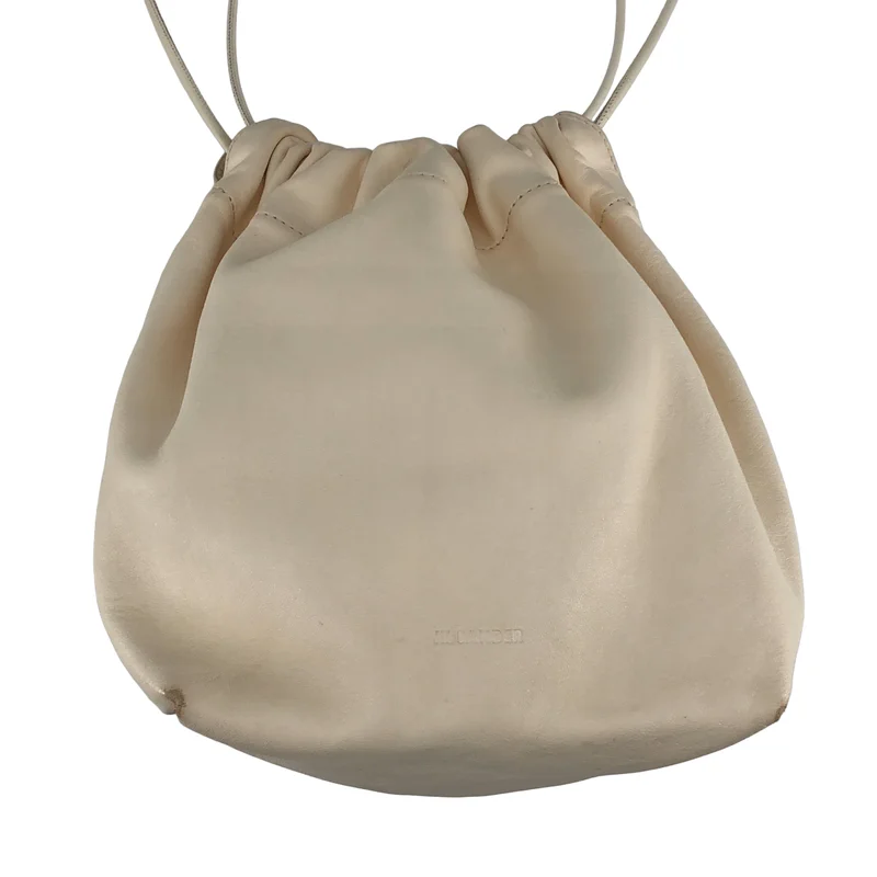 JIL SANDER / ジルサンダー | Dumpling Bag ダンプリング ドロースストリング レザーバッグ |
