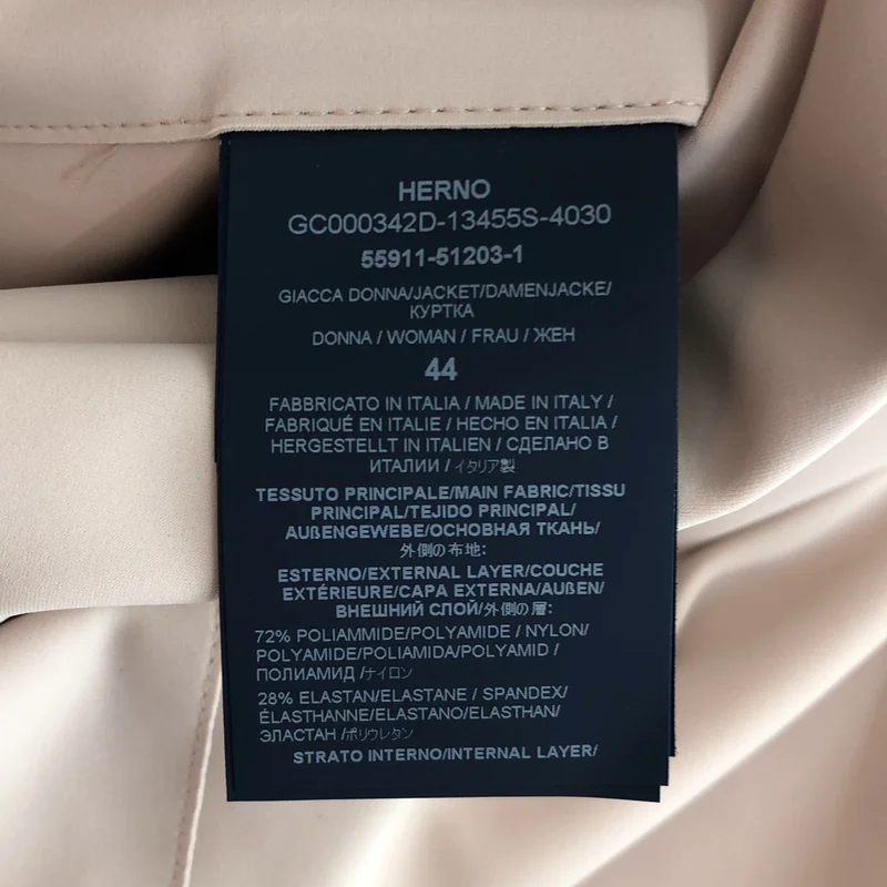 HERNO / ヘルノ | スナップボタン チェスターコート 55911-51203-1 | 44 | レディース