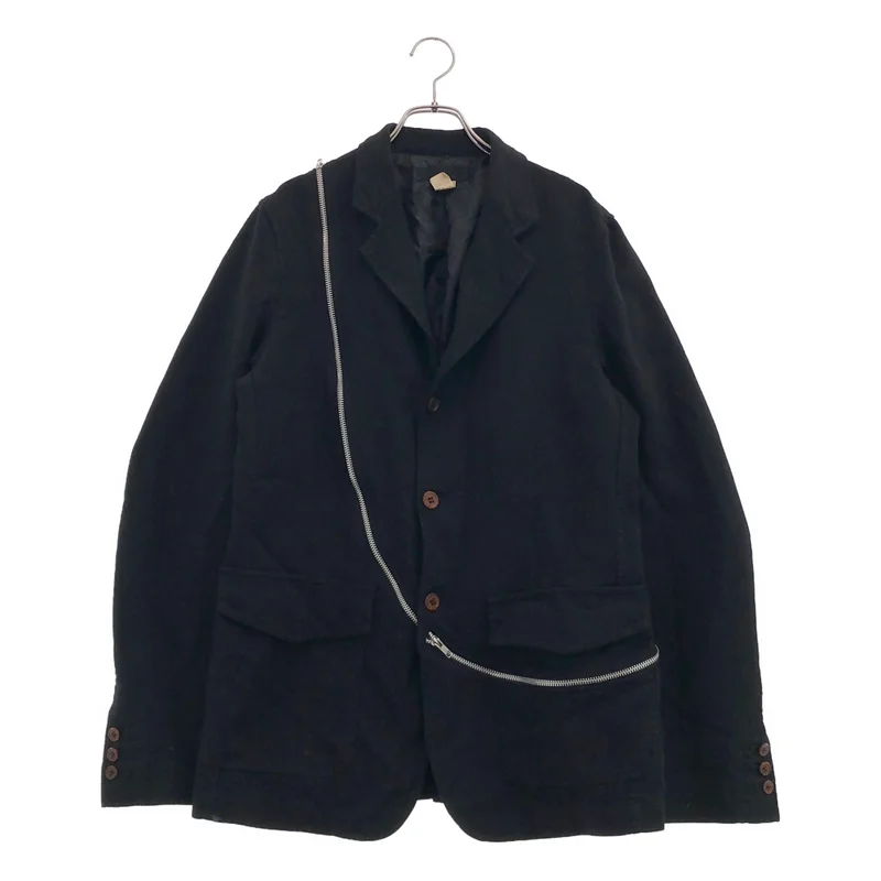 COMME des GARCONS SHIRT / コムデギャルソンシャツ | 2026SS | ポリエステル縮絨 製品加工 ジップ ジャケット | M | メンズ