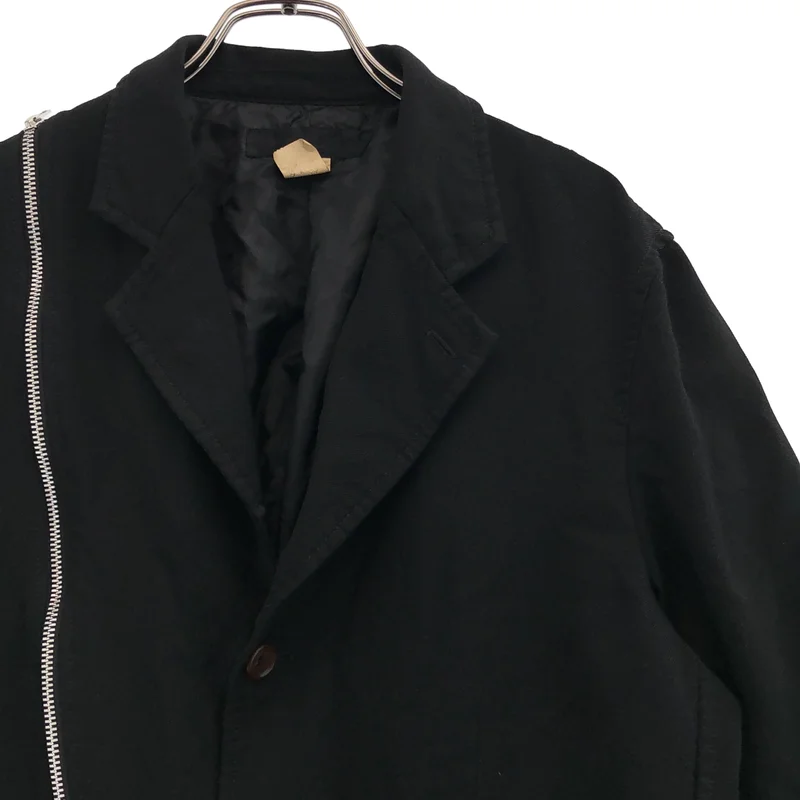 COMME des GARCONS SHIRT / コムデギャルソンシャツ | 2026SS | ポリエステル縮絨 製品加工 ジップ ジャケット | M | メンズ