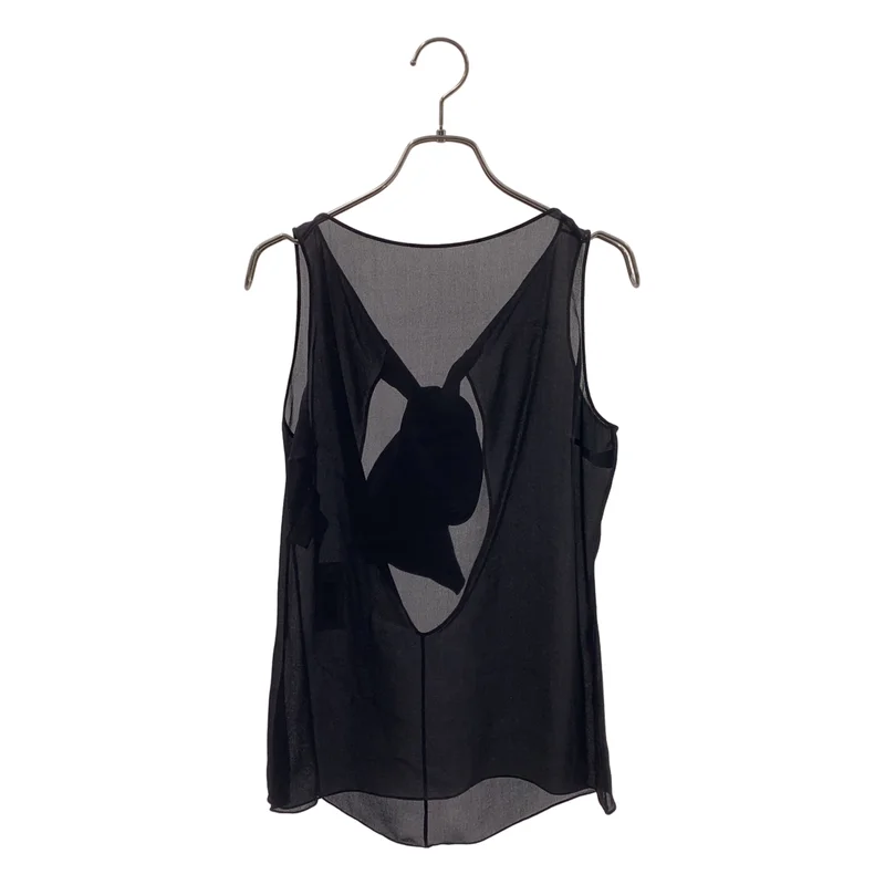 BALMAIN / バルマン | silk 100％ / シルク アシンメトリー ブラウス | 38 | レディース