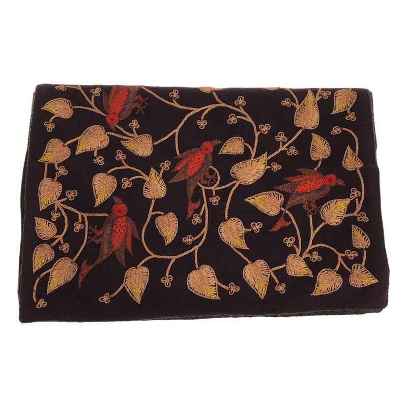 DRIES VAN NOTEN / ドリスヴァンノッテン | 刺しゅう ロング ストール マフラー |