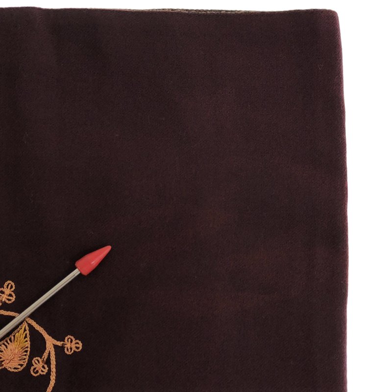 DRIES VAN NOTEN / ドリスヴァンノッテン | 刺しゅう ロング ストール マフラー |