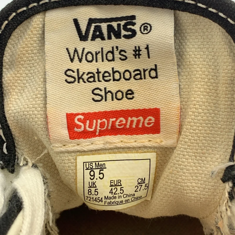 SUPREME / シュプリーム | ×Vans / Era Motion Logo モーションロゴ スニーカー | 27.5 | メンズ