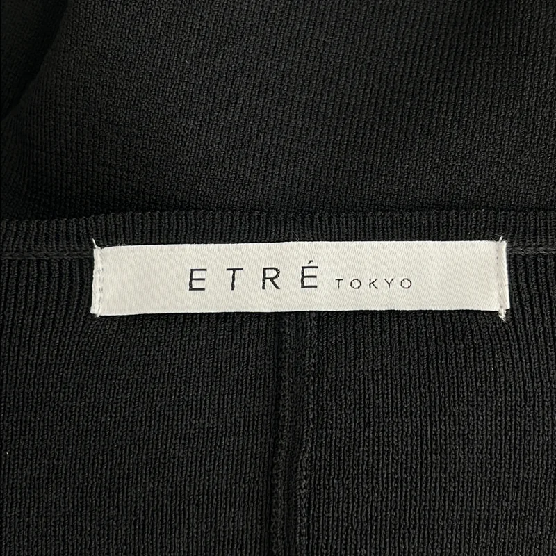 ETRE TOKYO / エトレトウキョウ | ハーフスリーブ ドルマンニットワンピース | F | レディース