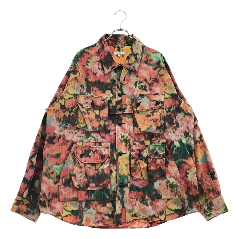 Engineered Garments / エンジニアドガーメンツ | タイダイ染め 4ポケット ミリタリーシャツジャケット | L | メンズ