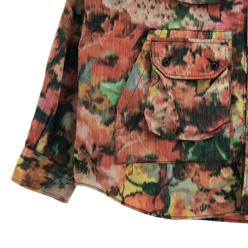 Engineered Garments / エンジニアドガーメンツ | タイダイ染め 4ポケット ミリタリーシャツジャケット | L | メンズ