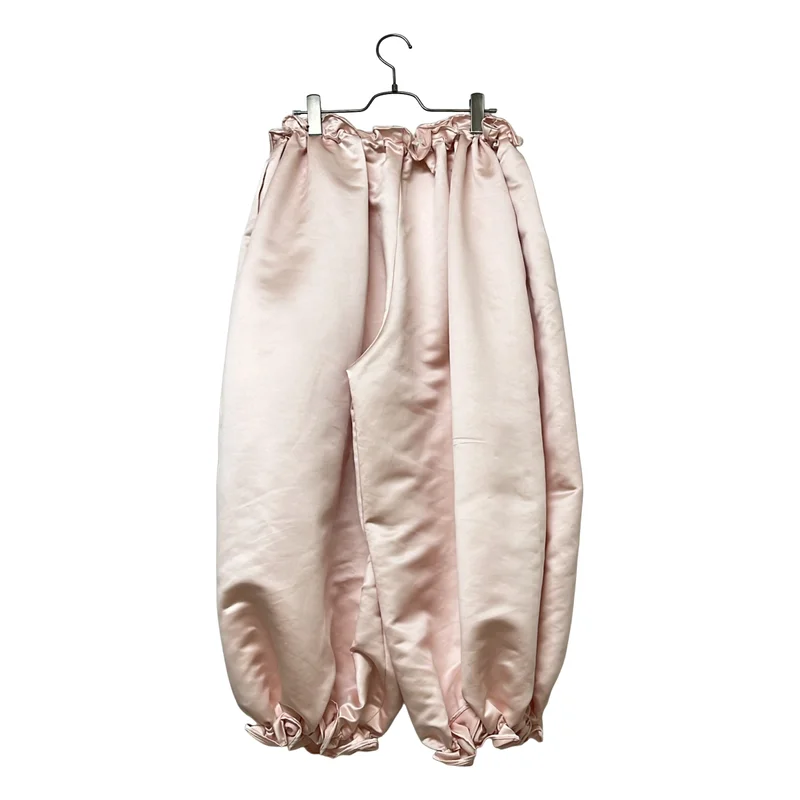 SEA / シー | HEAVY SATIN DOLA BALOON TROUSERS バルーン パンツ | F | レディース