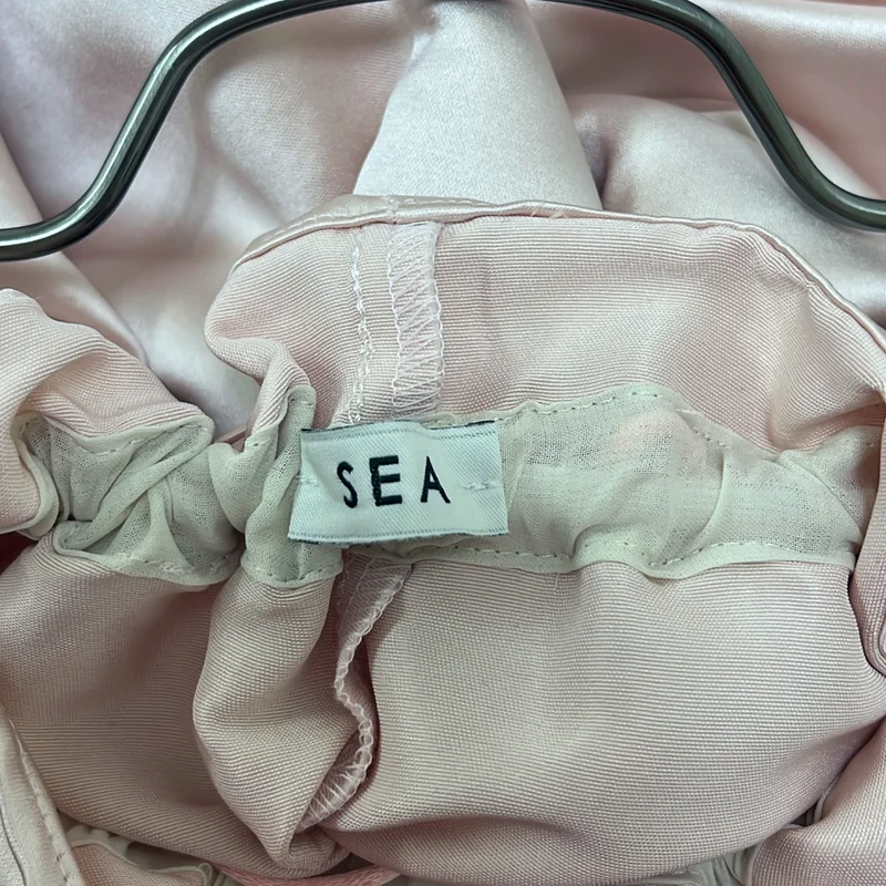 SEA / シー | HEAVY SATIN DOLA BALOON TROUSERS バルーン パンツ | F | レディース