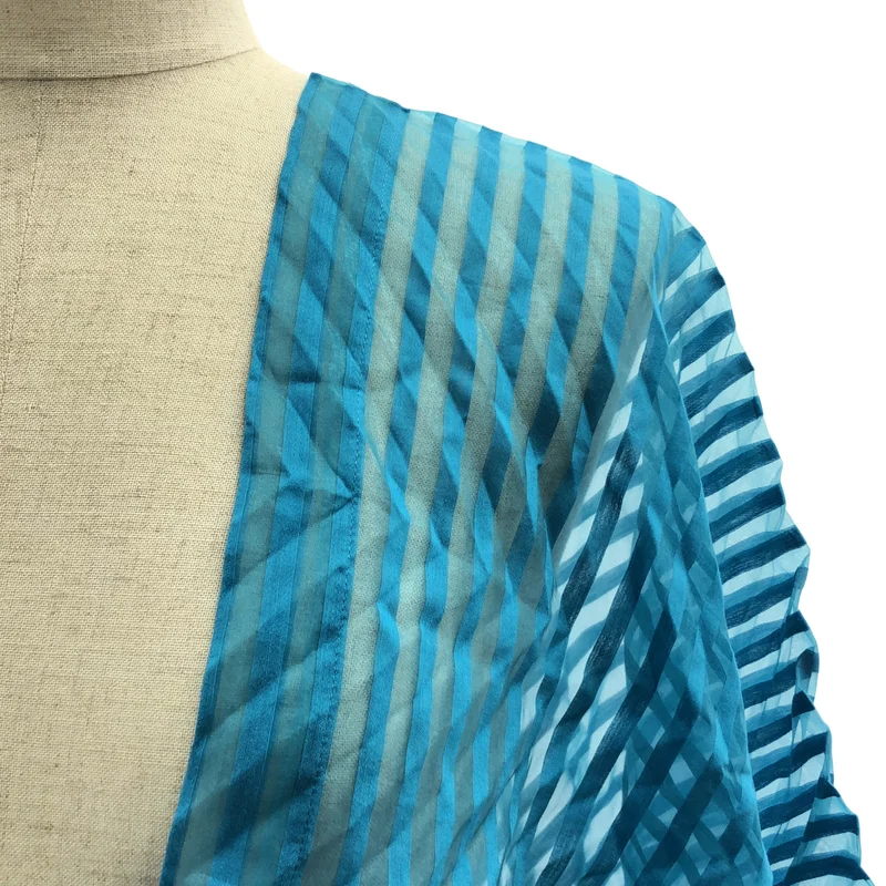 me ISSEY MIYAKE / ミーイッセイミヤケ | ジグザグ プリーツ シアー ボレロ |