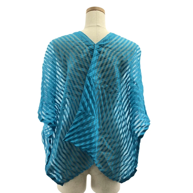 me ISSEY MIYAKE / ミーイッセイミヤケ | ジグザグ プリーツ シアー ボレロ |