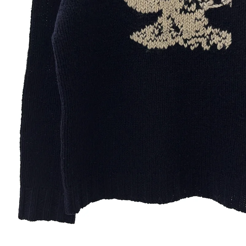 DRIES VAN NOTEN / ドリスヴァンノッテン | ウール イーグル プルオーバーニット | M | メンズ