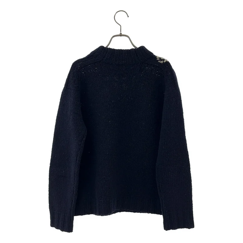 DRIES VAN NOTEN / ドリスヴァンノッテン | ウール イーグル プルオーバーニット | M | メンズ