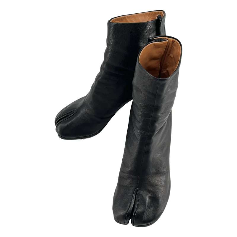 Maison Margiela / メゾンマルジェラ | 2023AW | ANKLE BOOKS 80 足袋 tabi レザーブーツ | 37.5 | レディース