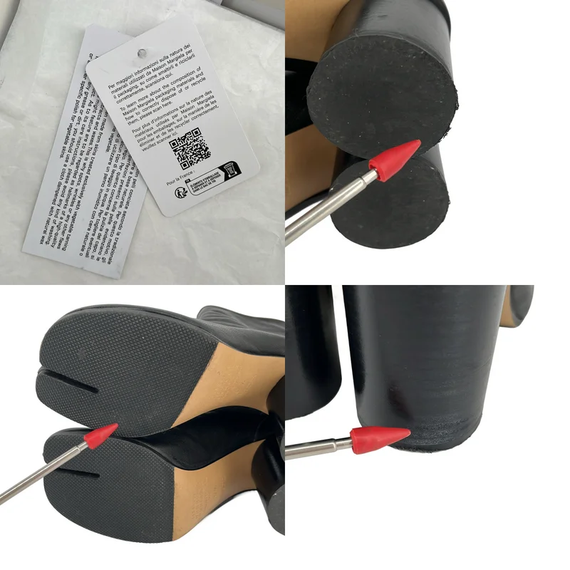 Maison Margiela / メゾンマルジェラ | 2023AW | ANKLE BOOKS 80 足袋 tabi レザーブーツ | 37.5 | レディース