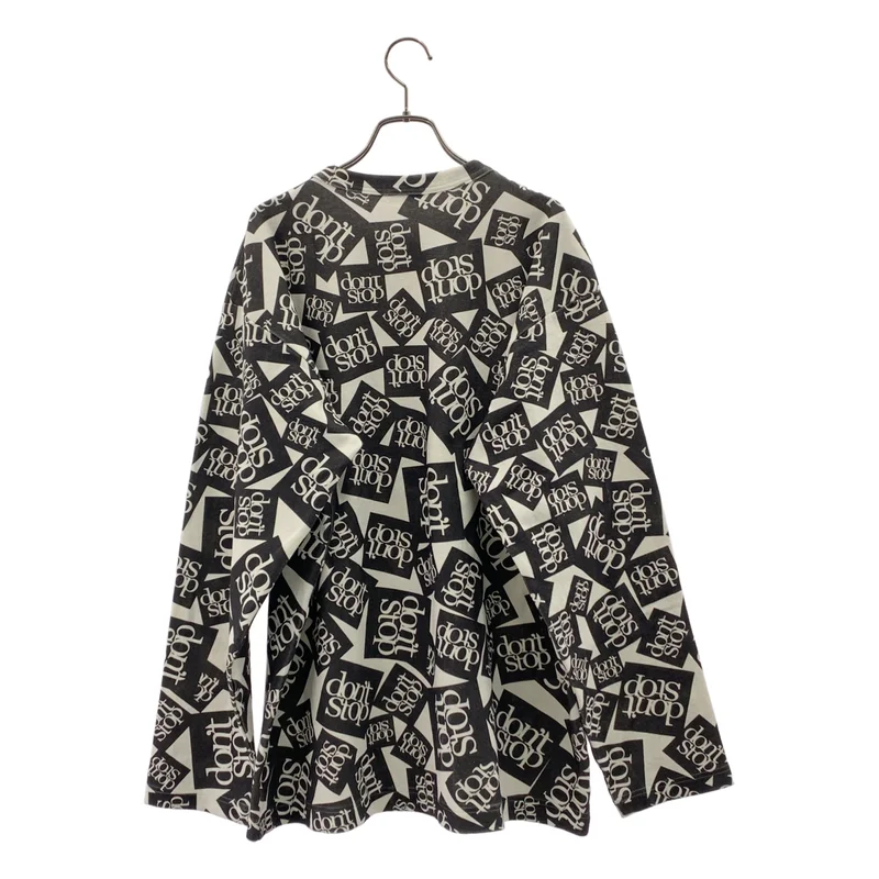 sans limite / サンリミット | 2025AW | don’t stop print tee 総柄 スパンロンT | 2 | メンズ