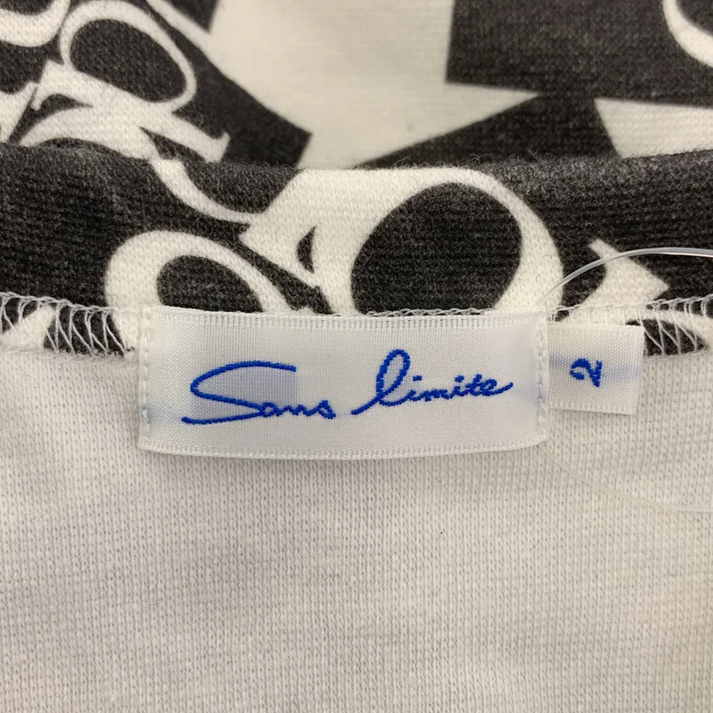 sans limite / サンリミット | 2025AW | don’t stop print tee 総柄 スパンロンT | 2 | メンズ