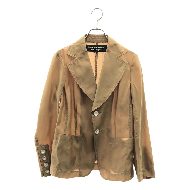 JUNYA WATANABE COMME des GARCONS / ジュンヤワタナベ | 2004SS | ポリエステル メタルボタン シングルブレスト ジャケット | S | レディース