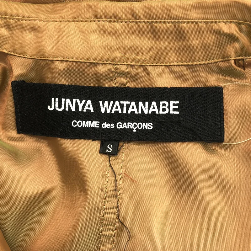 JUNYA WATANABE COMME des GARCONS / ジュンヤワタナベ | 2004SS | ポリエステル メタルボタン シングルブレスト ジャケット | S | レディース