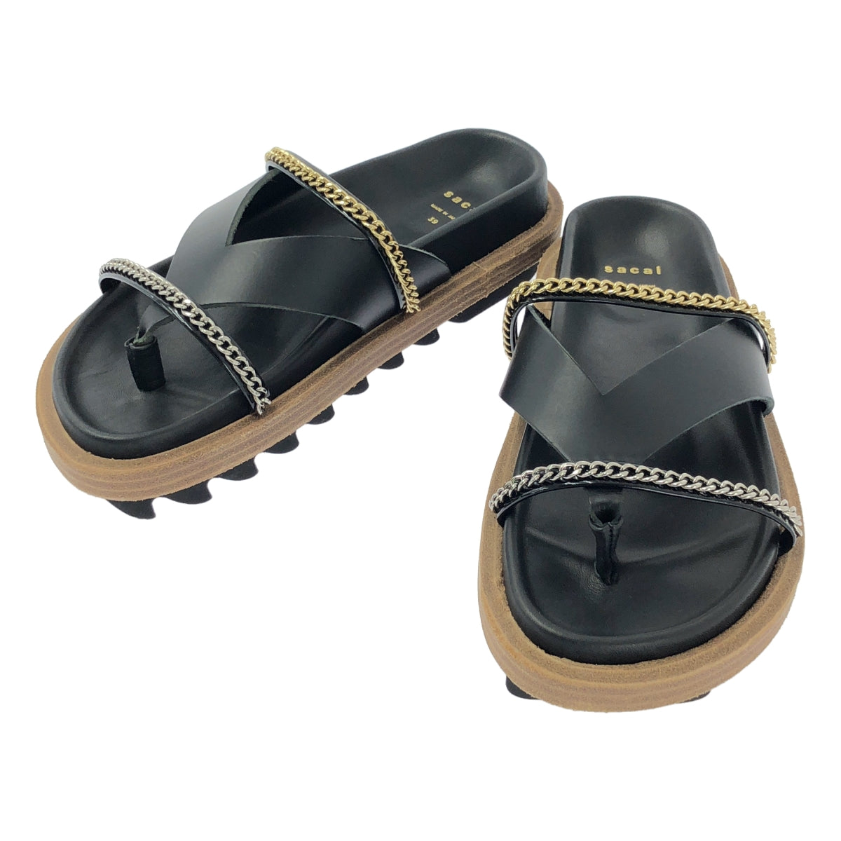 美品】 sacai / サカイ | Wedge Thong Sandals トング サンダル | 39