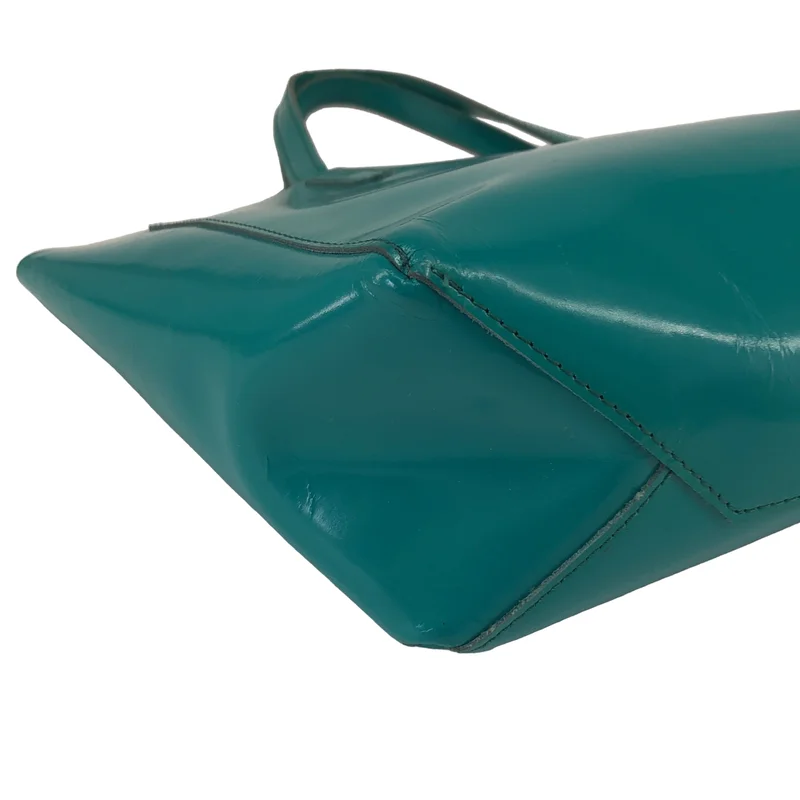 JUNYA WATANABE COMME des GARCONS / ジュンヤワタナベ | ロゴ レザー ミニトートバッグ |