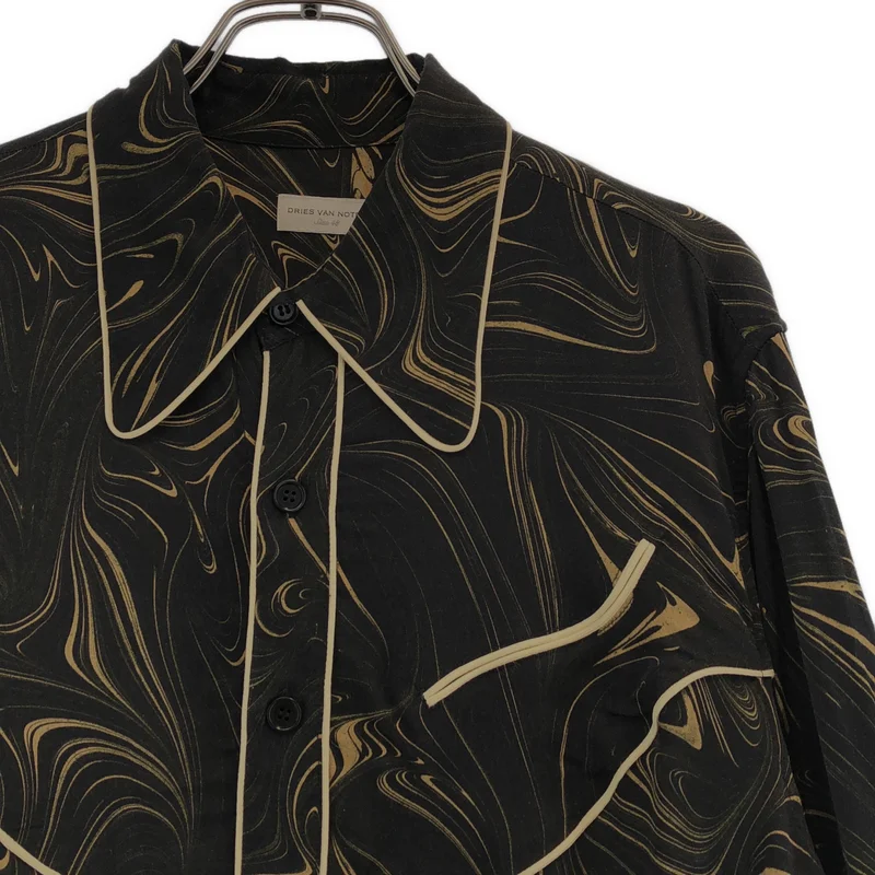 DRIES VAN NOTEN / ドリスヴァンノッテン | 2018AW | ウエスタン シャツ_長袖 1157-343-0422 | 48 | メンズ