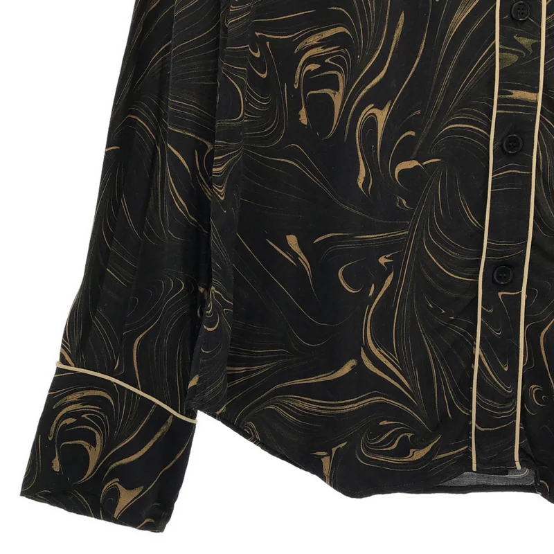 DRIES VAN NOTEN / ドリスヴァンノッテン | 2018AW | ウエスタン シャツ_長袖 1157-343-0422 | 48 | メンズ