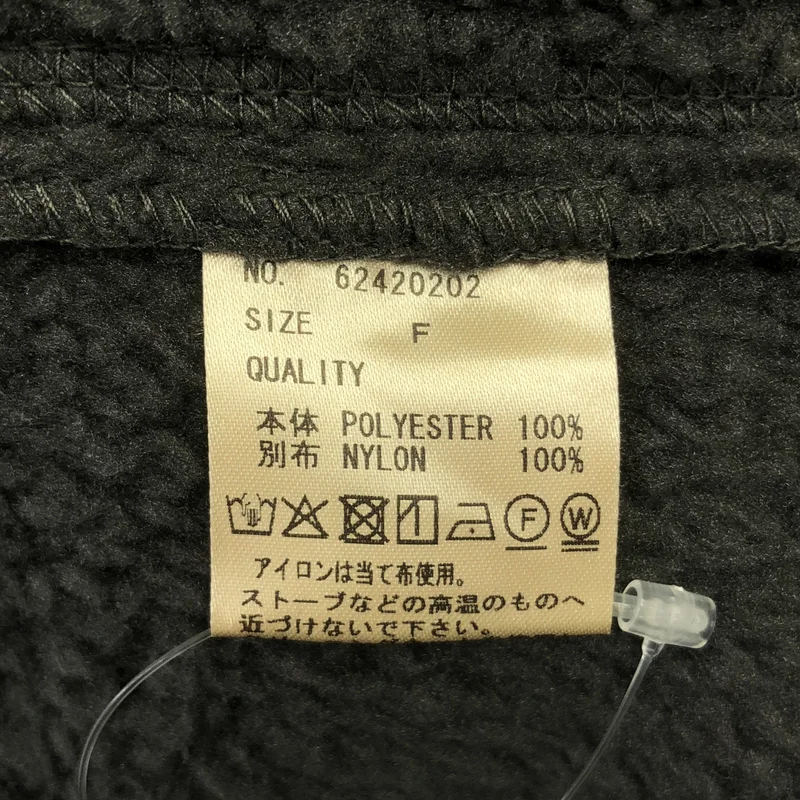 anuke / アンヌーク | 2025AW | Boa Blouson / ハイネック ボアブルゾン | F | レディース