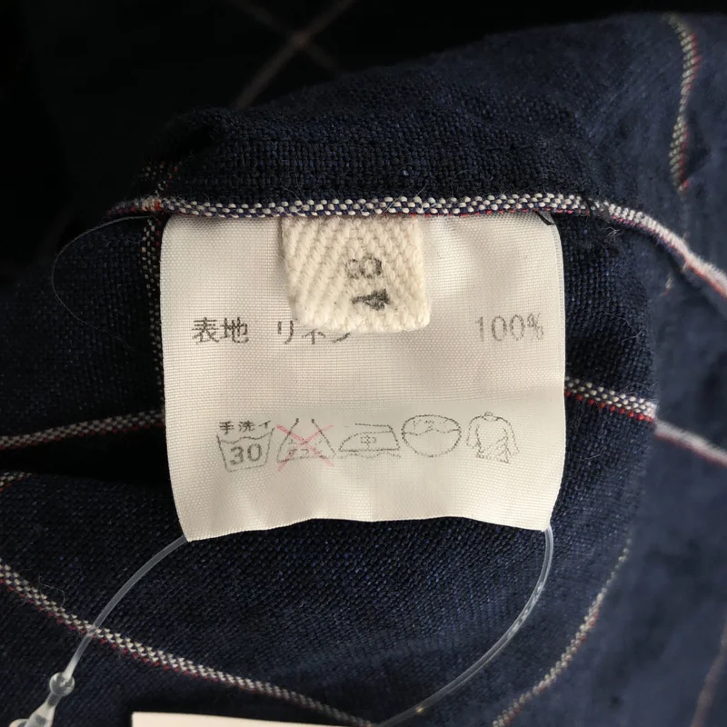 The crooked Tailor / ザクルーキッドテーラー | リネン チェックシャツ | 48 | メンズ